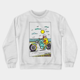 Grandma on the road Crewneck Sweatshirt